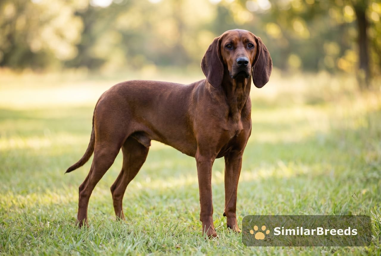 Redbone Coonhound dog